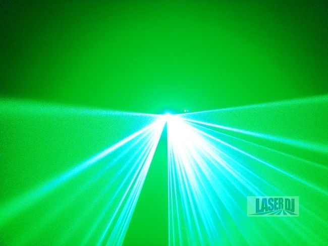 Laser Show verde 300mW Animação