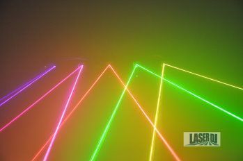 Laser Show 5 saídas 5 Cores