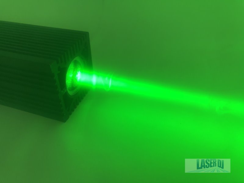 Modulo Laser 300mw Verde Raio Grosso