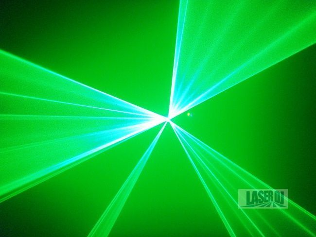 Laser Verde 1W Animação