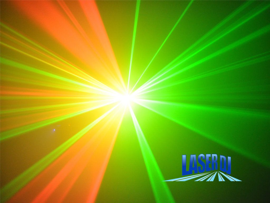 Laser Show 2 Cores RG 300Mw