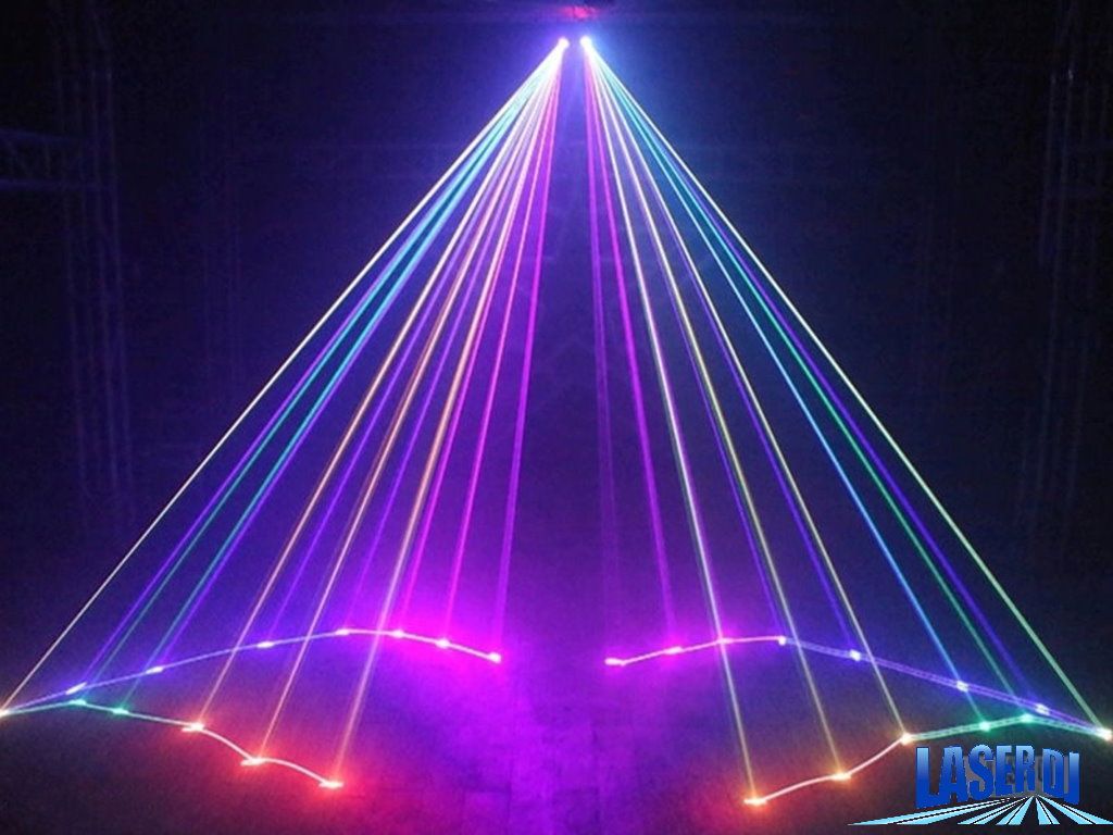 Laser Show 2 sadas RGB  500mw