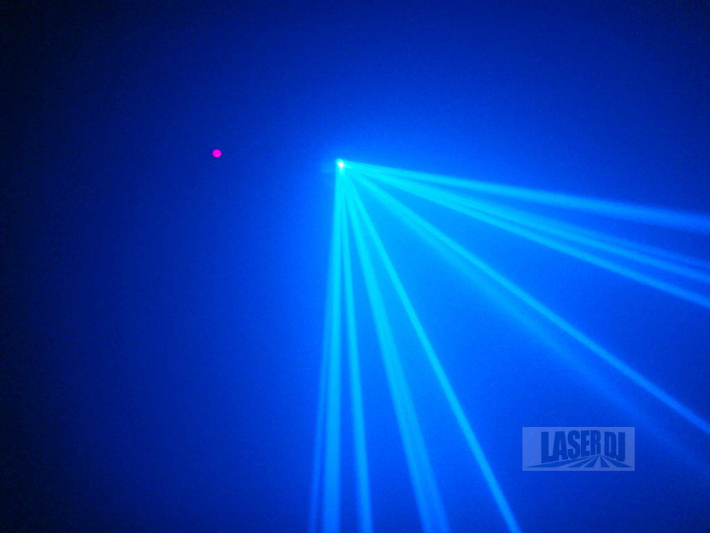 Laser Show Azul 1W 450nm  Modo Som