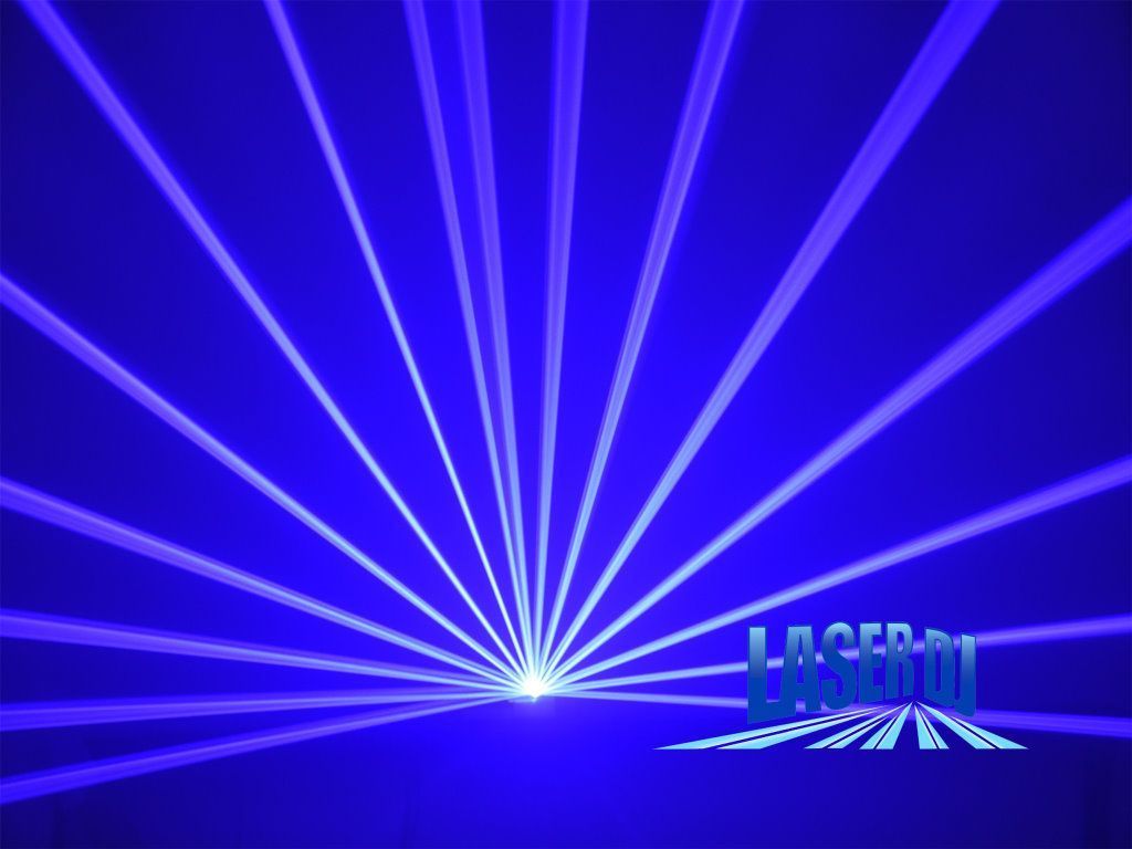 Laser Show Azul Royal 2W
