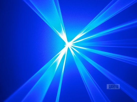 Laser Show Azul Royal 1W DMX