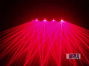 Laser Show 4 sadas Vermelho